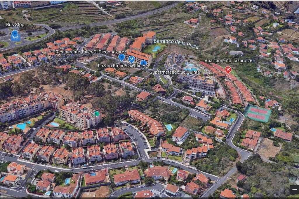 Apartamento Lazaro 26 Terraza Con Vistas Al Mar Santa Úrsula Eksteriør bilde